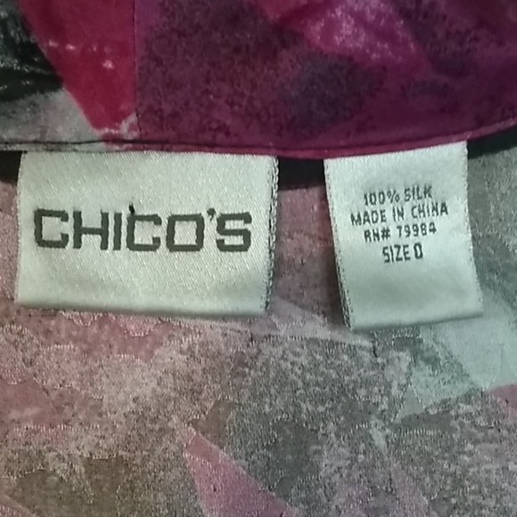 Chicos light jacket/cardigan size 0 - Picture 3 of 8